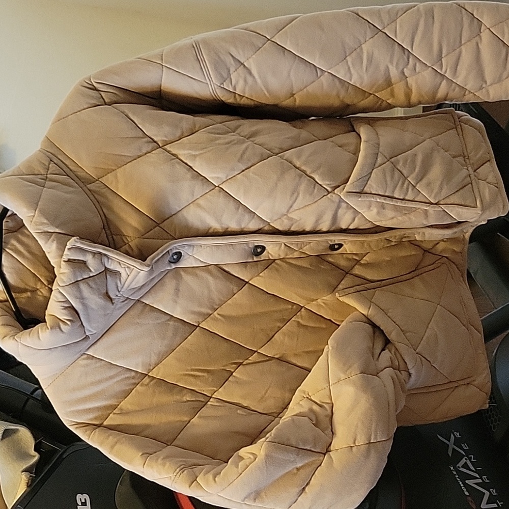 Tan Quilted Jacket